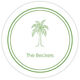 Palm Beach Party Letterpress Coasters Image 2 of 3